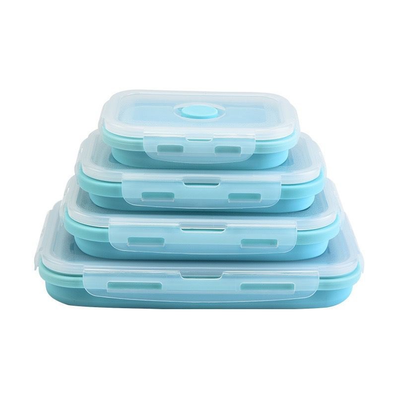 Miniatura 3 de Set Recipientes x4 Plegable En Silicona